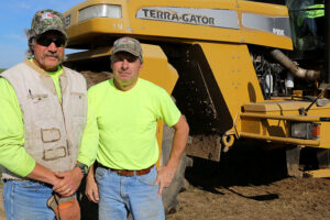 Bytec employees on the worksite.